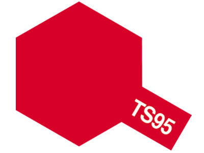 Tamiya 100ml Spray Paint : TS-40 to TS-95 Model Paint TS-95 Pure Metallic Red [variant_option4]