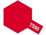 Tamiya 100ml Spray Paint : TS-40 to TS-95 Model Paint TS-95 Pure Metallic Red [variant_option4]