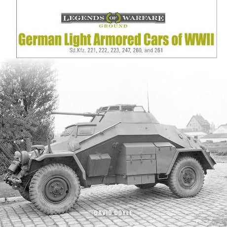 Legends of Warfare German Light Armoured Cars of WW2 Book Bookworld