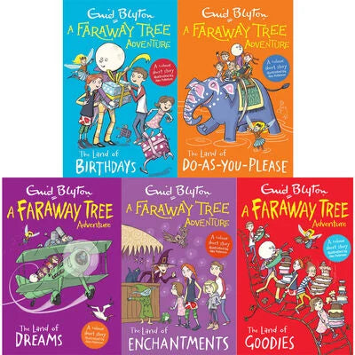 Enid Blyton The Faraway Tree Adventures Complete Collection 10 Books Box Set (CHECK) Book Bangzo Books Wholesale