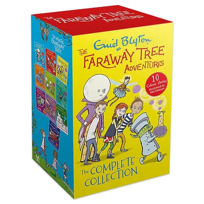 Enid Blyton The Faraway Tree Adventures Complete Collection 10 Books Box Set (CHECK) Book Bangzo Books Wholesale