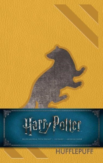 Harry Potter: Hufflepuff Hardcover Ruled Journal Book [variant_option4]