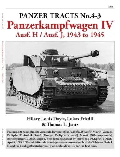Panzer Tracts No4-3 Panzerkampfwagen IV