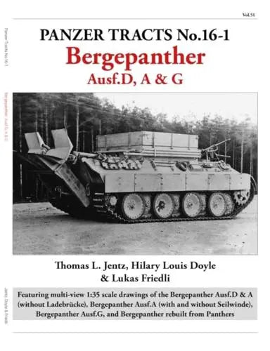 Panzer Tracts No 16-1 Bergepanther