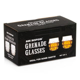 Grenade Glass Pair