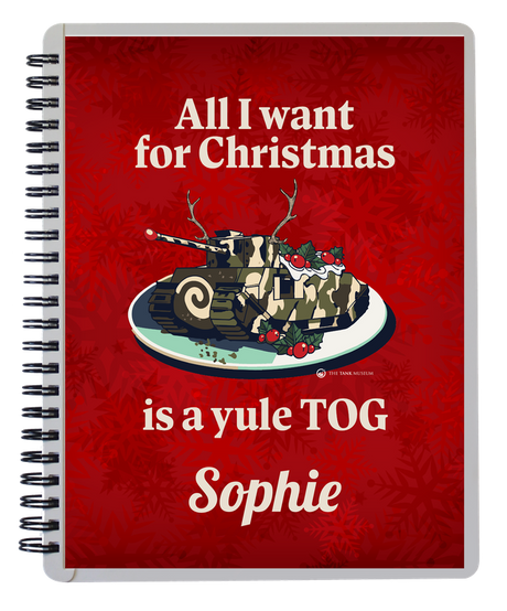 Yule Tog Personalised Notebook Stationery My Moments