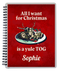 Yule Tog Personalised Notebook TEST Stationery My Moments