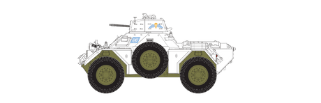 Airfix 1/35 Scale Ferret Scout Car Mk 2 Scale Model [variant_option4]