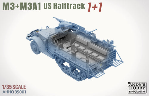 Andy's Hobby HQ 1/35 M3 and M3A1 US Halftrack