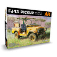 AK 1/35 FJ43 Pickup with SPG-9 Recoilless Gun Scale Model AK