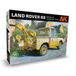 AK 1/35 Land Rover 88 Series 2A Crane-Tow Truck Scale Model AK