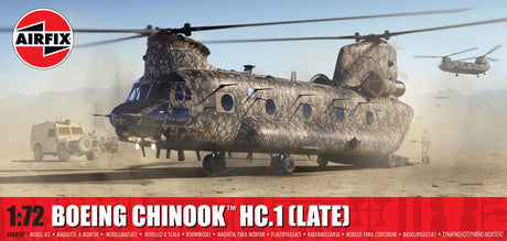 Airfix 1/72 Boeing Chinook HC.1 (Late). Scale Model [variant_option4]