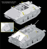 Dragon 1/35 Bergepanzer 38(t) Hetzer mit 2cm Flak 38 w/interior CHECK Kits Dragon