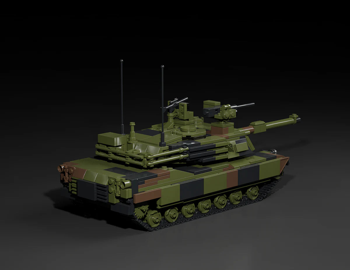 Brickmania 1/48 M1A2 Abrams MBT, Atom Brick Brick Models [variant_option4]