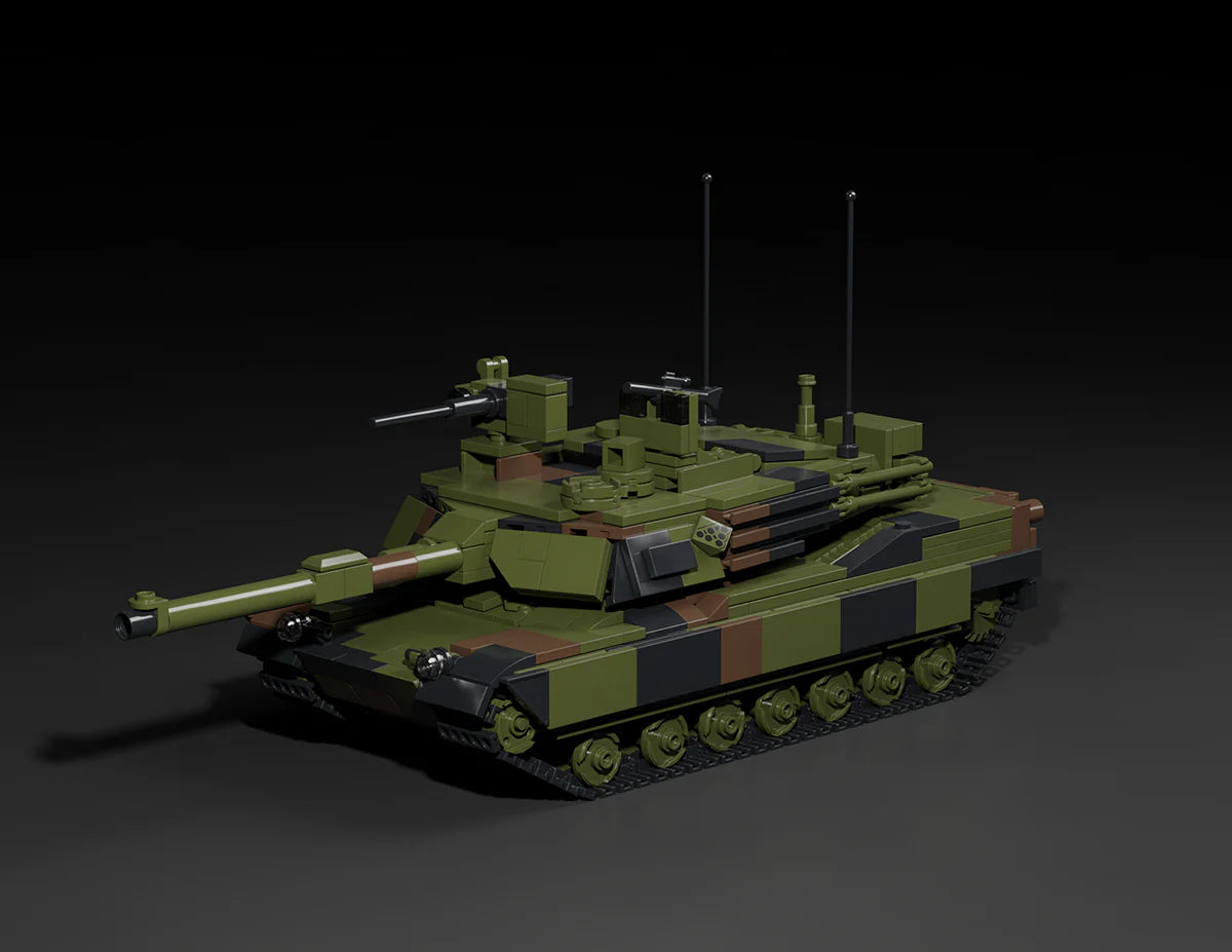 Brickmania 1/48 M1A2 Abrams MBT, Atom Brick Brick Models [variant_option4]