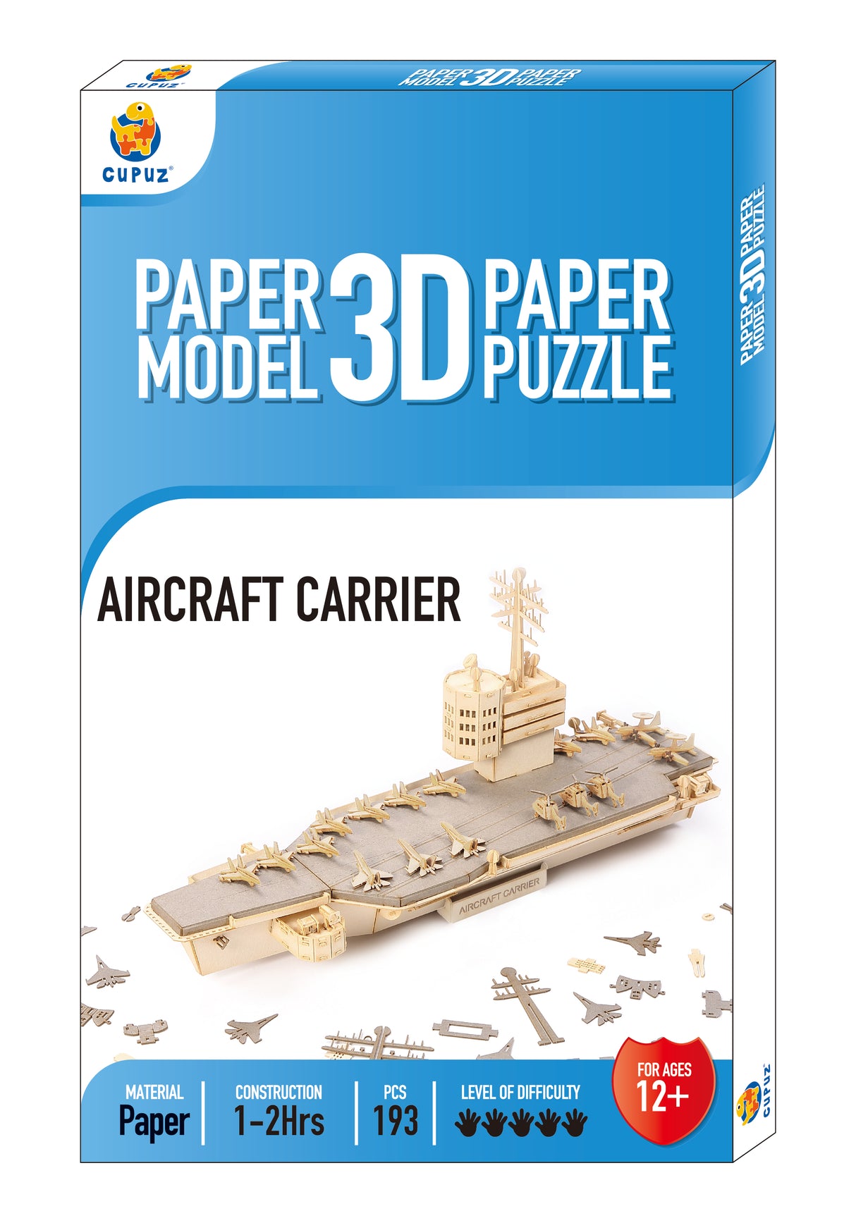 Nimitz Aircraft Carrier Paper Puzzle