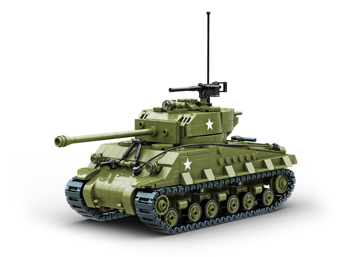 Build Army M4A3E8 Easy 8 (CHECK) Brick Model Kit The Hobby Company Limited