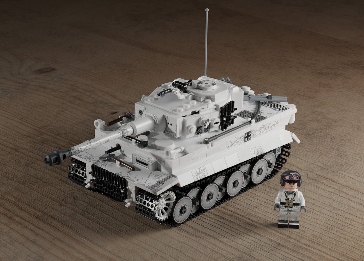 Brickmania: Winter Tiger I Brick Models [variant_option4]
