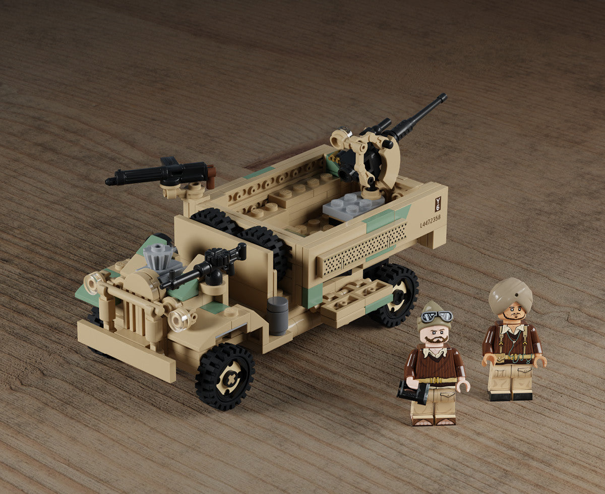 Brickmania 1/35 Scale LRDG F30 CMP (weight, WORM) Brick Model Kit Brickmania