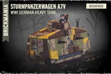 Brickmania 1/35 Scale Sturmpanzerwagen A7V (weight, WORM) Brick Model Kit Brickmania