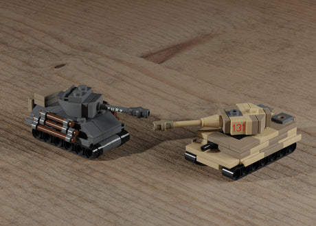 Tiger 131 Vs M4A2E8 Fury Sherman Battle Pack