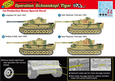 Dragon Models 1/35 Operation Ochsenkopf Tiger 1 Early