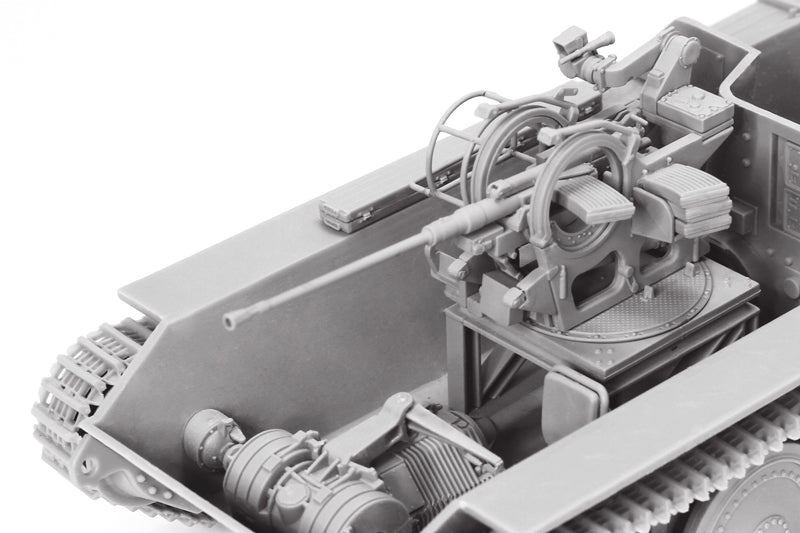 Dragon 1/35 Bergepanzer 38(t) Hetzer mit 2cm Flak 38 w/interior CHECK Kits Dragon