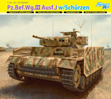 Dragon 1/35 Pz.Bef.Wg.III Ausf.J/Pz.III Ausf.J (Tp) Early Production (2 in 1)