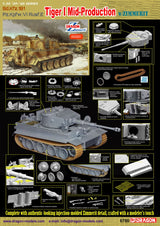 Dragon 1/35 Tiger I Mid-Production with Zimmerit