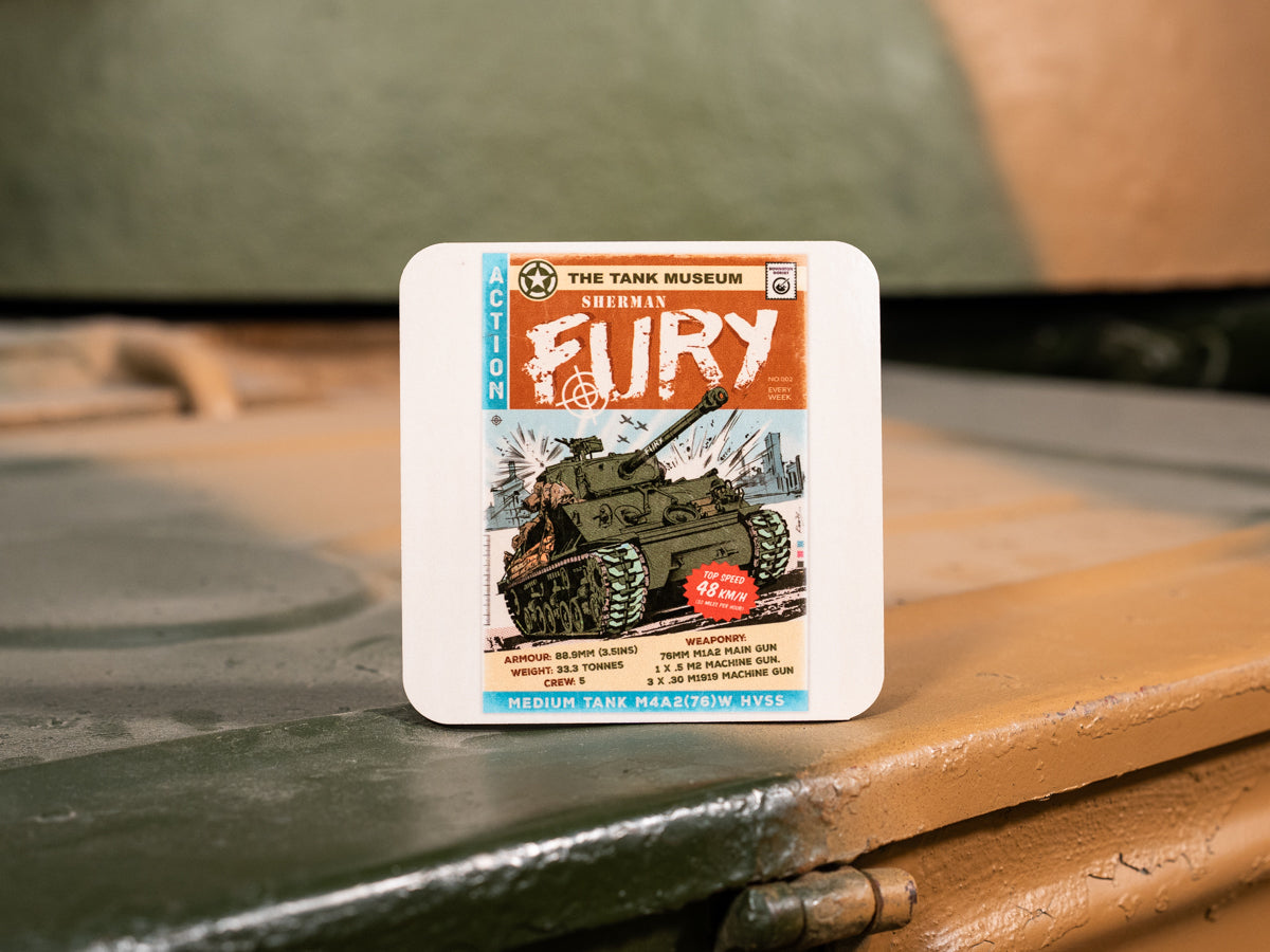 Fury Comic Coaster Coasters Star Editions Ltd
