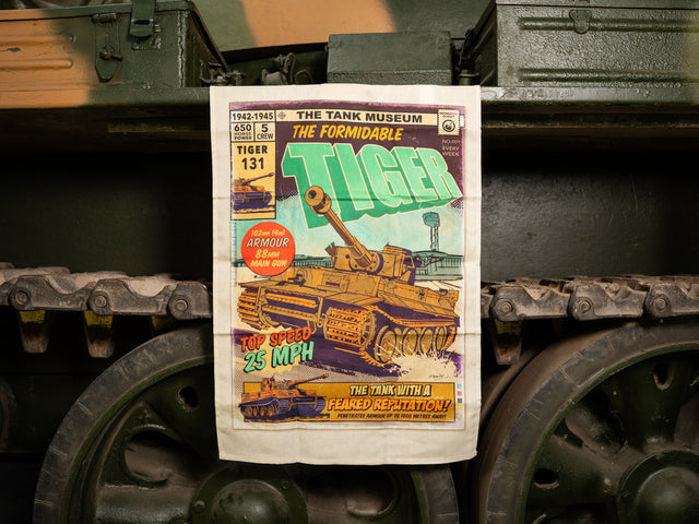 Tiger Comic Tea Towel Teatowel Star Editions Ltd