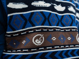 Blue Knitted Tank Top Vest The Gift Scholars
