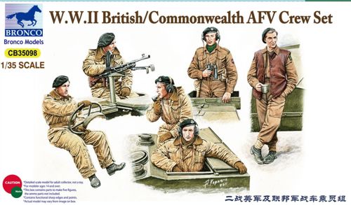 Bronco British / Commonwealth AFV Crew Set