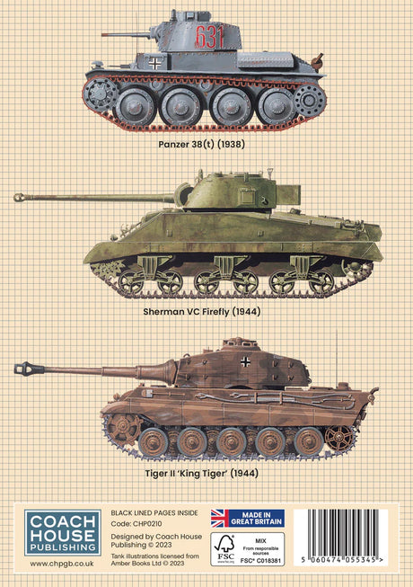 Tanks Paperback Notebook