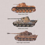 German Tanks Greeting Card