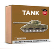Tank Wooden Shaped Jigsaw Jigsaw Puzzle Coach House