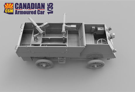 CSM 1/35 Scale Canadian Armoured MG Car Scale Model [variant_option4]