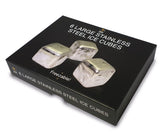 Rocks of Steel Ice Cubes Pack of 6 Drinkware [variant_option4]