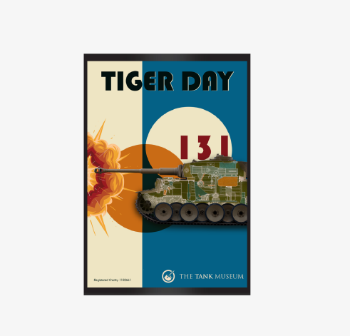 Tiger Day 2024: Tiger 131 Tank Magnet