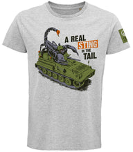 Load image into Gallery viewer, Scorpion Tank T-Shirt - Light Grey
