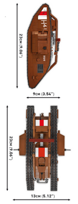 Cobi 1/35 Scale Mark V (Male)