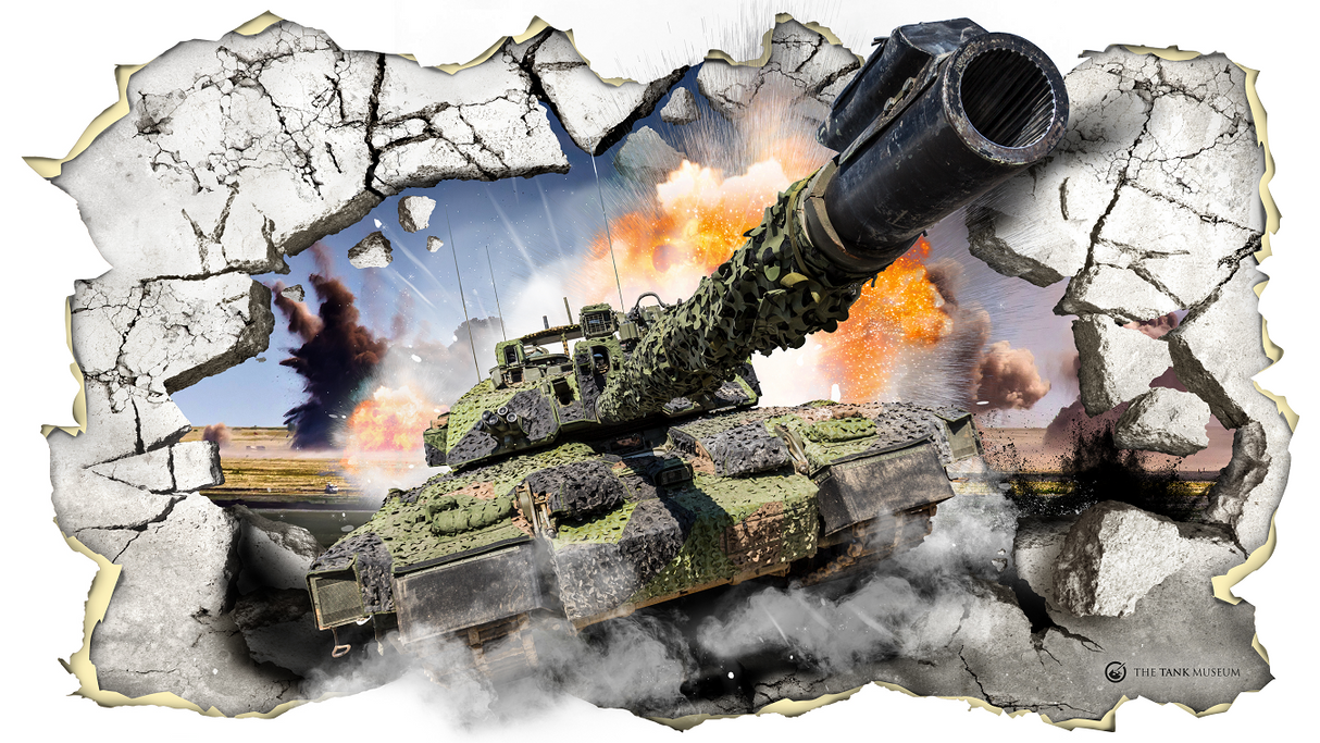 Challenger 2 Wall Sticker Wall Art [variant_option4]