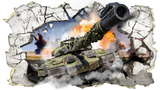 Challenger 2 Wall Sticker Wall Art [variant_option4]