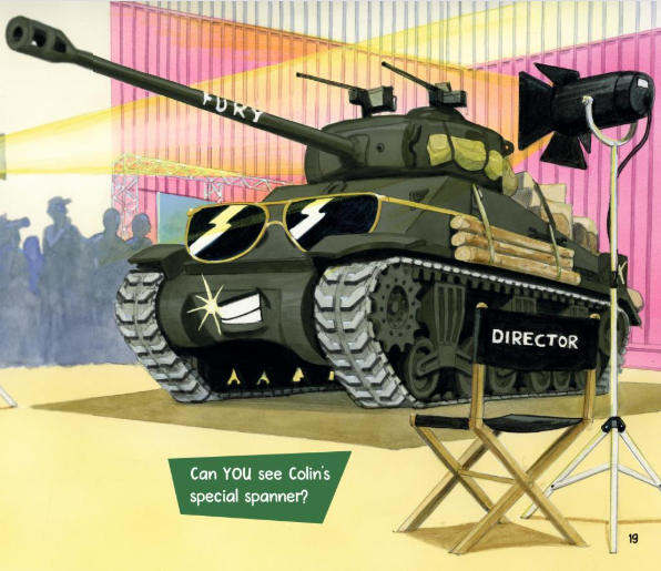 Tank Commander Basil's Museum Mission Book