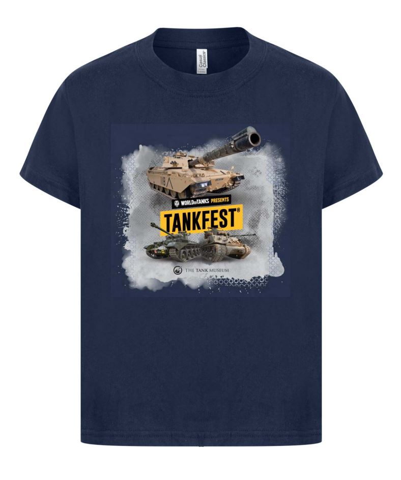 Kids TANKFEST 2023 T-Shirt Navy