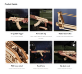 AK-47 Wooden Puzzle