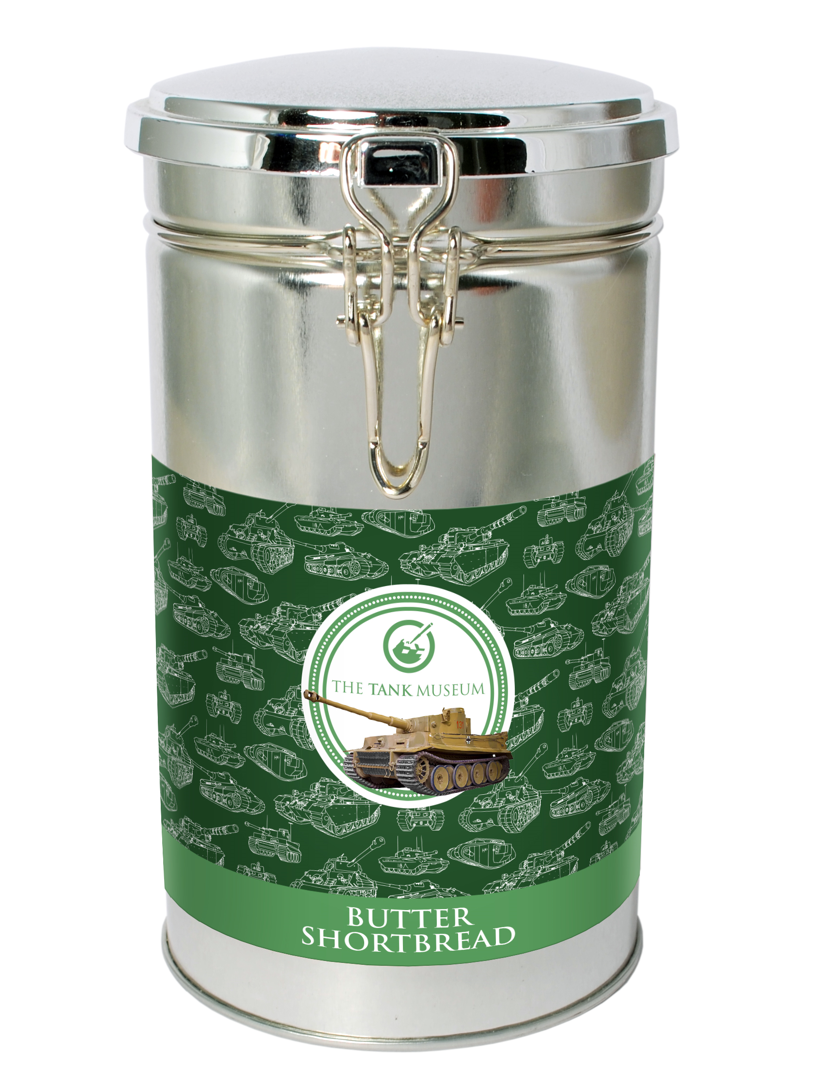 Butter Shortbread Clamped Tin