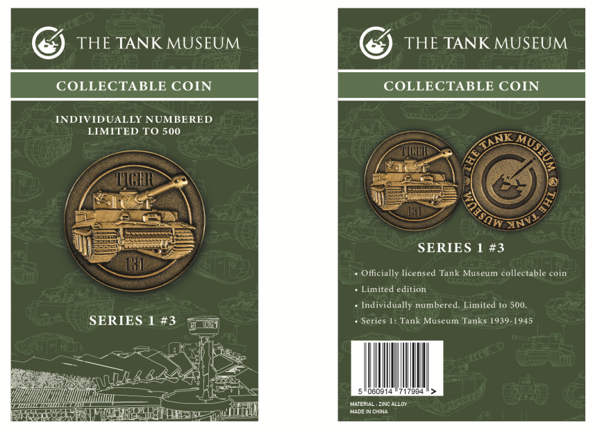 Collectable Coin Series 1 #3 Tiger 131 Tank