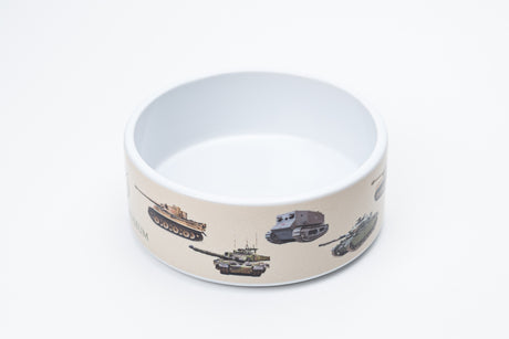 Tank Museum Tanks Dog Bowl