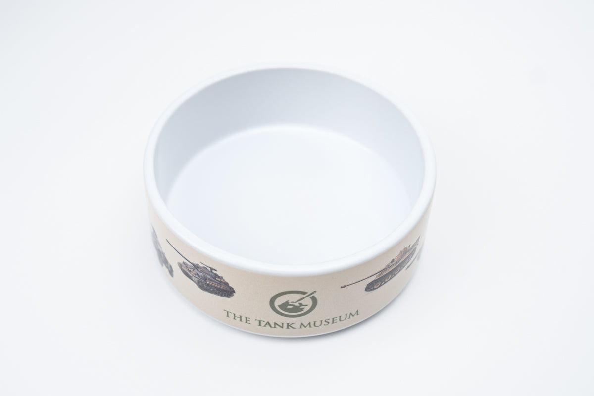 Tank Museum Tanks Dog Bowl